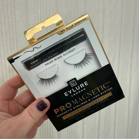 NIB💥 Eylure London ProMagnetic Faux Mink Accent False Eyelashes - Picture 2 of 4